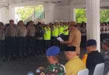 Apel Gelar Pasukan Pengamanan Tahun Baru 2025, Pj Wali Kota Kendari Tekankan Sinergi dan Kesiapsiagaan