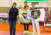 Atlet Cilik Kendari, Farham Alamsyah, Persembahkan Medali Emas dan Gelar Pemain Terbaik di Taekwondo Unhas Cup 2025