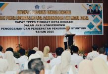 Wali Kota Kendari: “Kita Harus Berani Target Nol Persen Stunting Tahun Mendatang”