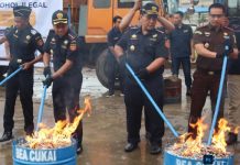 109 Kasus Penindakan, Bea Cukai Kendari Ikut Musnahkan Barang Ilegal Hasil Operasi 2024