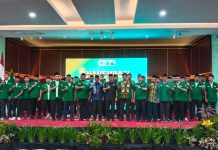 Dilantik di Kendari, PW GP Ansor Sultra Perkuat Kemandirian Kader Lewat BUMA dan Koperasi