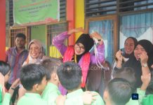 GEMA MOBASA Resmi Digelar, Bunda Literasi Kendari Ajak Siswa SDN 88 Gemar Membaca