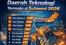 Di Era Siska-Sudirman, Kota Kendari Tembus Daerah Teknologi Termaju Sulawesi 2026 Raih Skor Sempurna 5,0 Dari BRIN