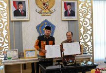 Perkuat Literasi dan Pelestarian Bahasa Daerah, Wakil Wali Kota Kendari Teken MoU dengan Badan Bahasa