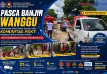 Solidaritas Pasca Banjir, PDKT dan Damkar Kendari Distribusikan Air Bersih untuk Warga