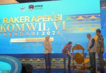 Wagub Hugua Buka Raker APEKSI Komwil VI, Walikota Kendari Siska Ajak 17 Kota Bersinergi Bangun Indonesia Timur