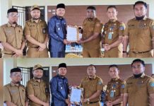 Wakil Walikota Kendari Serahkan SK Plt Lurah Poasia dan Talia, Pelayanan Publik Dipastikan Tetap Berjalan