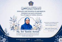 In Memoriam: Almarhumah Dra. Hj. Sri Yastin Asrun, Jejak Pengabdian untuk Kendari yang Tak Akan Pernah Terlupakan