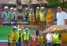 Kadisdik Kendari Pantau Pembongkaran Awal Gedung SDN 10 dan SDN 30, Target Tuntas Desember
