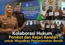 Sinergi Berkelanjutan: Pemkot Kendari dan Kejari Kendari Teken MoU Bantuan Hukum Perdata dan Tata Usaha Negara