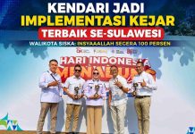 Kendari Jadi Implementasi KEJAR Terbaik se-Sulawesi, Walikota Siska: Insyaallah Segera 100 Persen