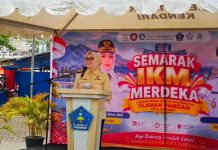 Buka Semarak IKM Merdeka, Wali Kota Kendari Dorong Pemberdayaan 600 Industri Olahan Pangan