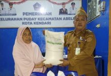 Pemerintah Kelurahan Puday Pastikan Bantuan Beras Tepat Sasaran kepada 178 KK