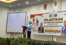 Hadiri Pelantikan DPD KNPI Kendari, Wali Kota Siska Dorong Pemuda Perkuat Sinergi Pembangunan