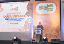 Malam Grand Final Duta Wisata Anandonia Luale Kendari 2026 Resmi Dimulai, Walikota Siska Ajak Anak Muda Promosikan Kota Lewat Teknologi