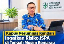 Kepala Puskesmas Perumnas Kendari Ingatkan Risiko ISPA di Tengah Musim Kemarau